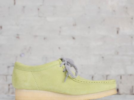 Clarks Originals Men s Wallabee Pale Lime Suede For Discount