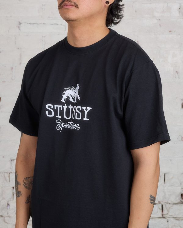 Stussy Sportswear T-Shirt Black Discount