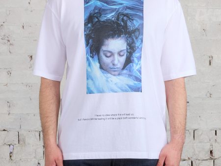 UNDERCOVER Twin Peaks Palmer Graphic T-Shirt White Fashion