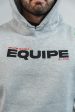 Equipe Mens Hoodie - Grey Sale