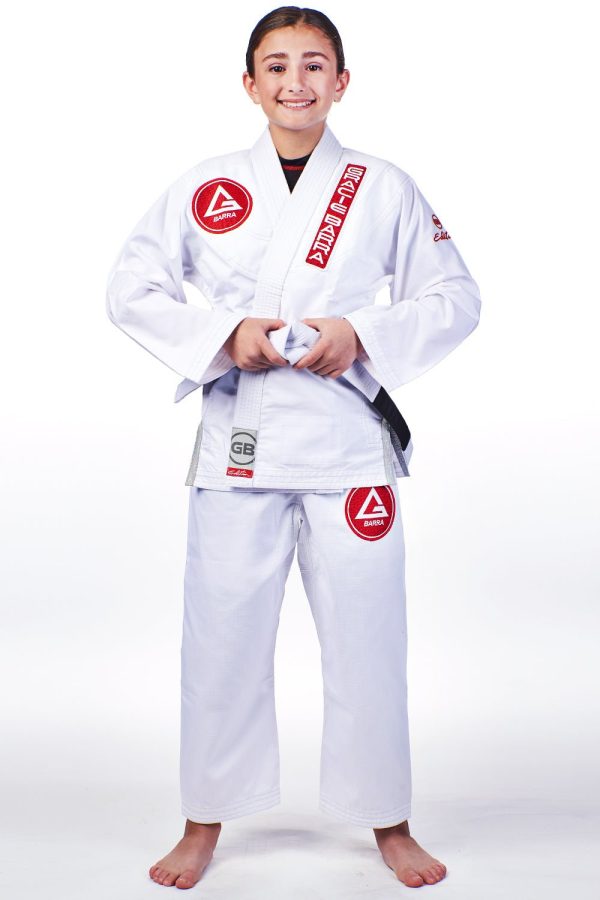 GBK Lite Ripstop Kimono w  Belt - White Online Sale