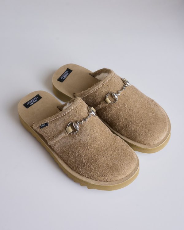 Suicoke New Wave Bit-Mule Taupe Hot on Sale