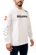 Equipe Mens L S Tee - White Online Sale