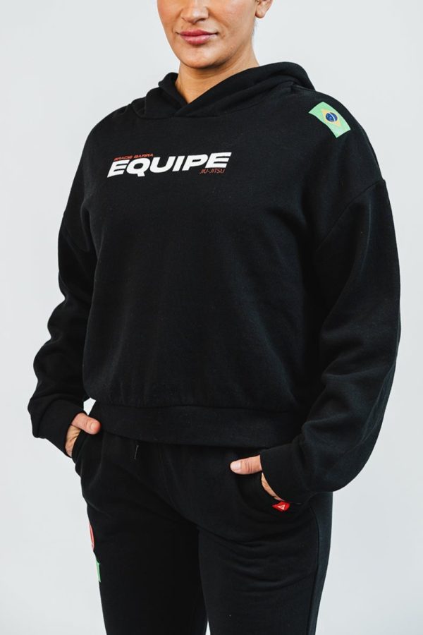 Equipe Womens Hoodie - Black For Discount