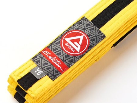 GB Edition Youth Belt - Yellow Black For Discount