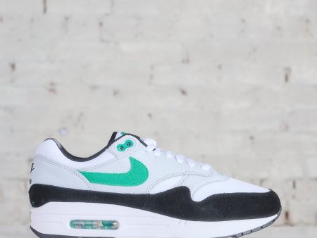 Nike Men s Air Max 1 White Stadium Green-Pure Platinum-Black For Cheap