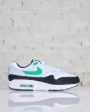 Nike Men s Air Max 1 White Stadium Green-Pure Platinum-Black For Cheap