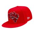 Chicago Bulls New Era Off-White Hat - Red Sale