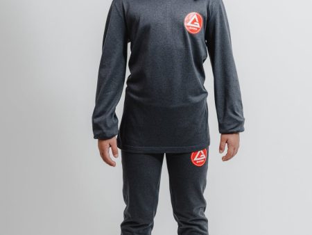 GB Youth Base Layer Set - Grey Online now