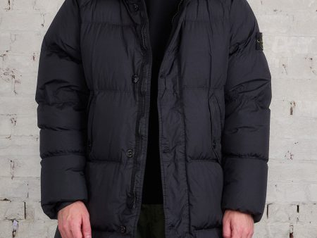 Stone Island Nylon Rep Down Parka Black Supply