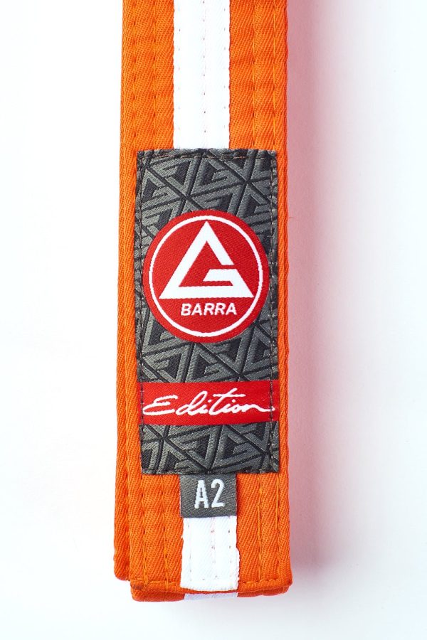 GB Edition Youth Belt - Orange White Discount