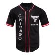 2023-24 CHICAGO BULLS CITY EDITION MESH BUTTON DOWN SHIRT Supply