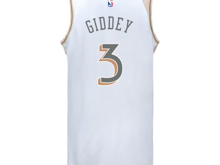 YOUTH 2024-25 CHICAGO BULLS JOSH GIDDEY CITY EDITION SWINGMAN JERSEY on Sale