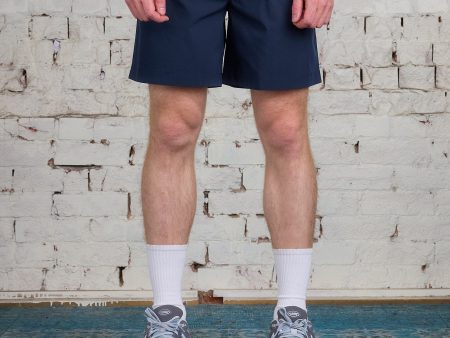 Reigning Champ Woven Solotex Cotton Ivy Short Navy Online