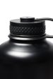 64 oz Red Shield Classic Stainless Steel Growler - Black Sale