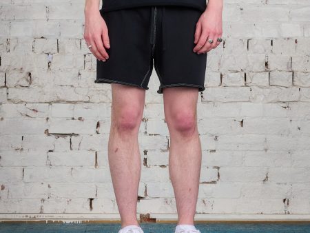 Reigning Champ Lightweight Terry Cut-Off Short Black Online