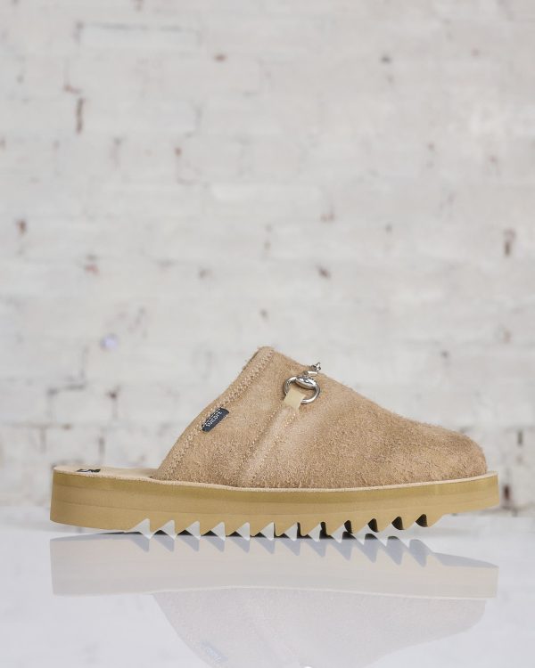 Suicoke New Wave Bit-Mule Taupe Hot on Sale