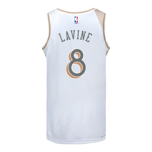 YOUTH 2024-25 CHICAGO BULLS ZACH LAVINE CITY EDITION SWINGMAN JERSEY on Sale