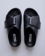 Jil Sander+ Leather Sandal Black For Cheap