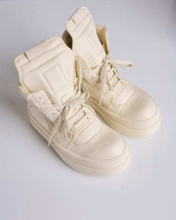 Rick Owens Mega Bumper Geobasket Milk Milk Milk For Sale