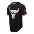 2023-24 CHICAGO BULLS CITY EDITION MESH BUTTON DOWN SHIRT Supply