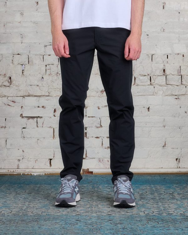 Reigning Champ Woven Solotex Cotton Freshman Pant Black Cheap