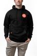 Red Shield Mens Hoodie - Black Online Sale