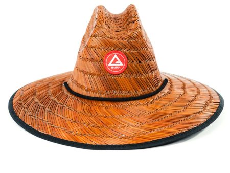 Red Shield Classic Straw Hat - Natural Hot on Sale