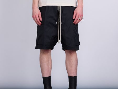 Rick Owens Cargobela Short TE Black Cheap