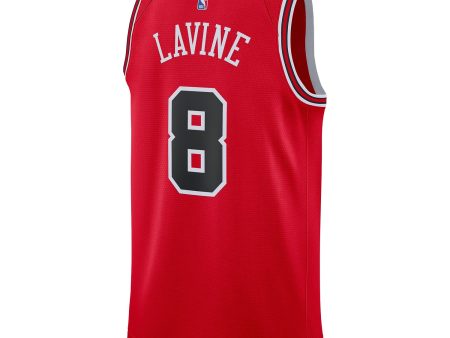 Youth Chicago Bulls Zach LaVine Nike Icon Swingman Jersey Discount