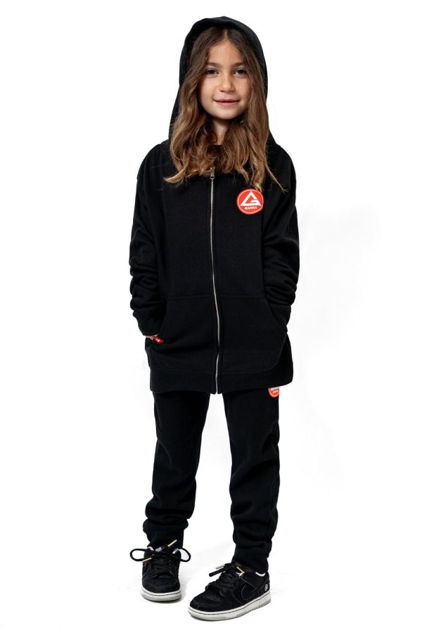 RS Youth Zip Up - Black Cheap