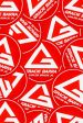 GB Round Sticker 3  x 3  - RED For Sale