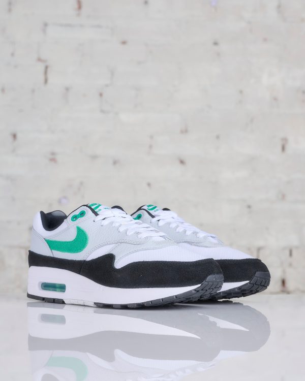 Nike Men s Air Max 1 White Stadium Green-Pure Platinum-Black For Cheap