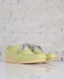 Clarks Originals Men s Wallabee Pale Lime Suede For Discount