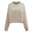 Ladies Chicago Bulls Pro Standard Neutral Crewneck Sweatshirt Online Sale