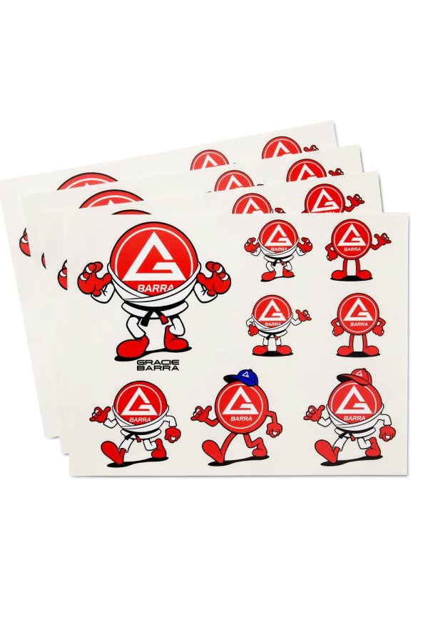 Barrinha Matte Sticker Sheet - White Online now