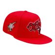 Chicago Bulls New Era Off-White Hat - Red Sale