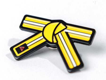 GB Youth Belt Pin - Yellow White Hot on Sale