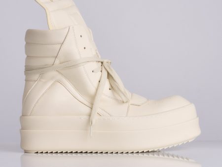 Rick Owens Mega Bumper Geobasket Milk Milk Milk For Sale