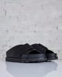 Jil Sander+ Leather Sandal Black For Cheap