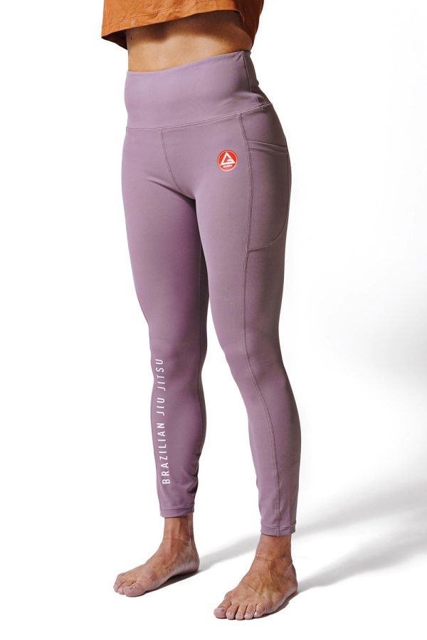 Red Shield Leggings - Mauve Cheap