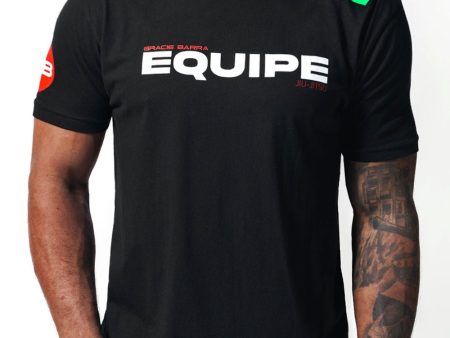 Equipe Mens Tee - Black Hot on Sale