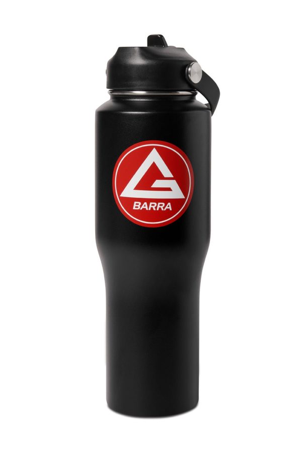 Red Shield 32 oz Stainless Steel Bottle - Black Online now