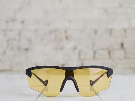 District Vision Junya Racer Sunglass Black   Yellow Sale