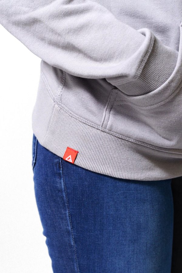 JJ Postcard Womens Hoodie - Grey Online now