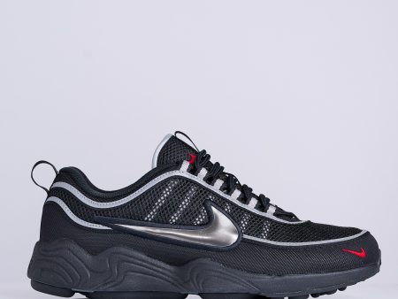 Nike Air Zoom Spiridon SP Black Black-Metallic Silver-Sport Red HF9117-002 Online Hot Sale