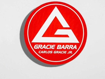 GB Round Sticker 3  x 3  - RED For Sale