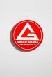 GB Round Sticker 3  x 3  - RED For Sale