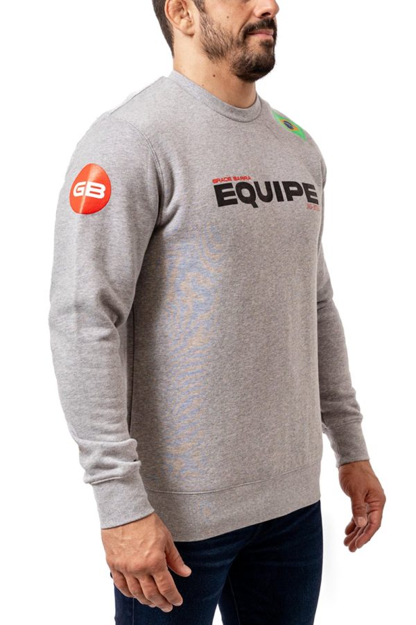 Equipe Mens Crewneck - Heather Grey Sale