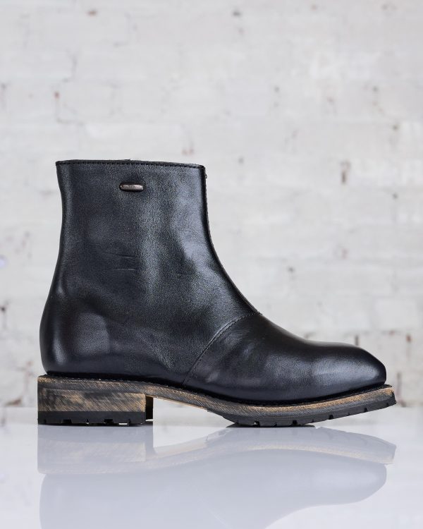 Our Legacy Engine Boot Deep Black Leather Online now